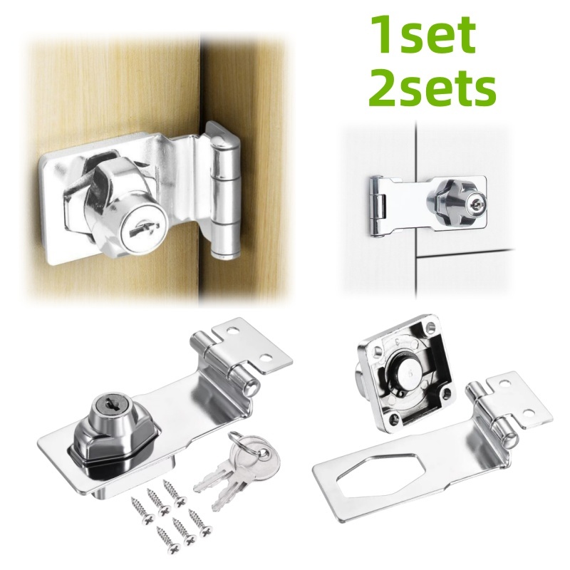 Furniture Hardware Jig - 1/2Set Kunci Pengaman Furnitur Gaya Kenop,
