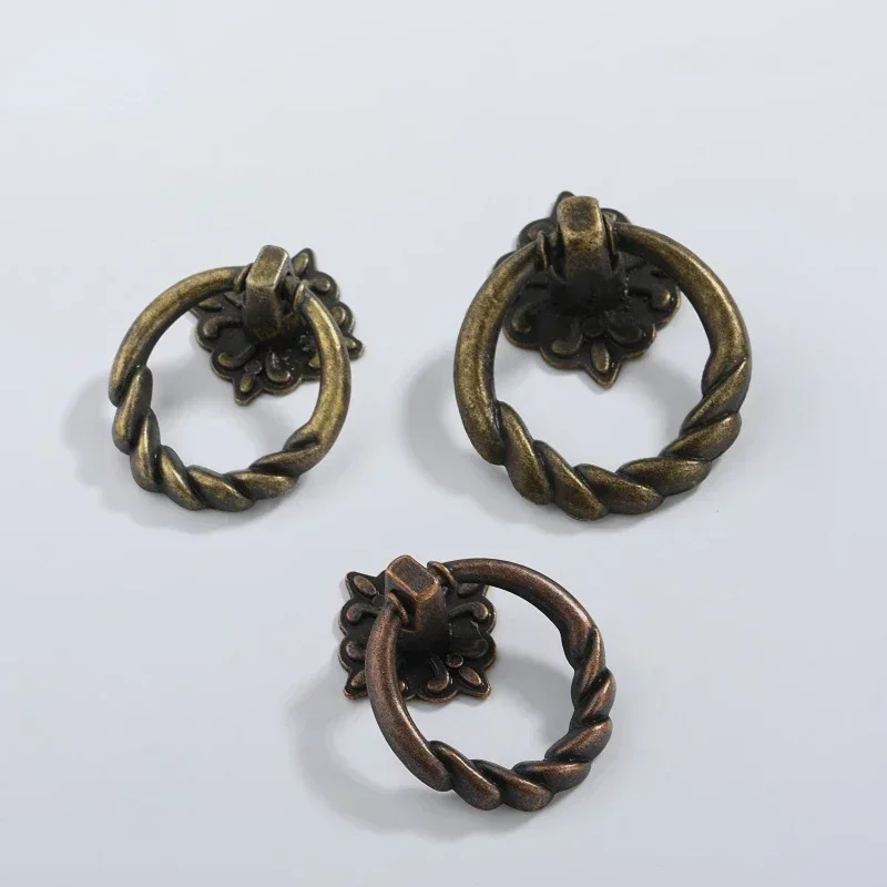 Furniture Hardware Drop Pulls - 4 buah Gagang Lemari Kecil yang