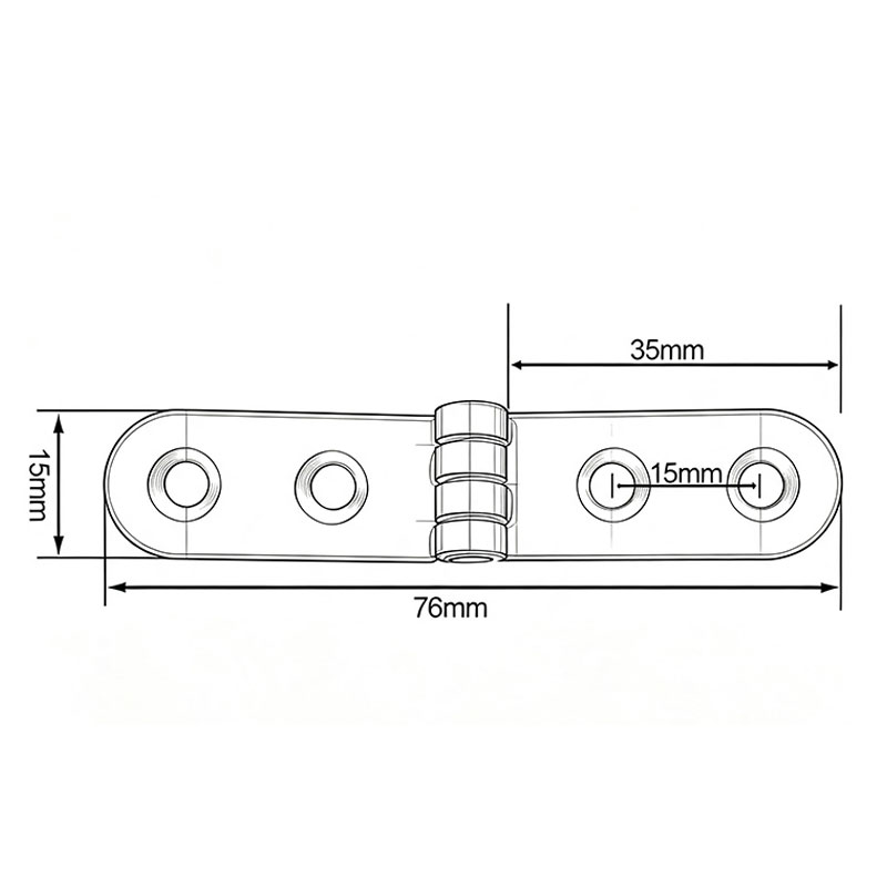 Engsel Lipat 180 Derajat 2pcs, - Cabinet Hinge Overlay ulasan dan harga