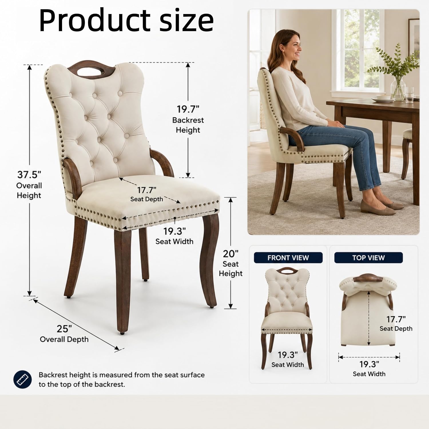 Set 6 Kursi Makan, Kursi Dapur - Furniture Hardware Manufacturer ulasan dan harga