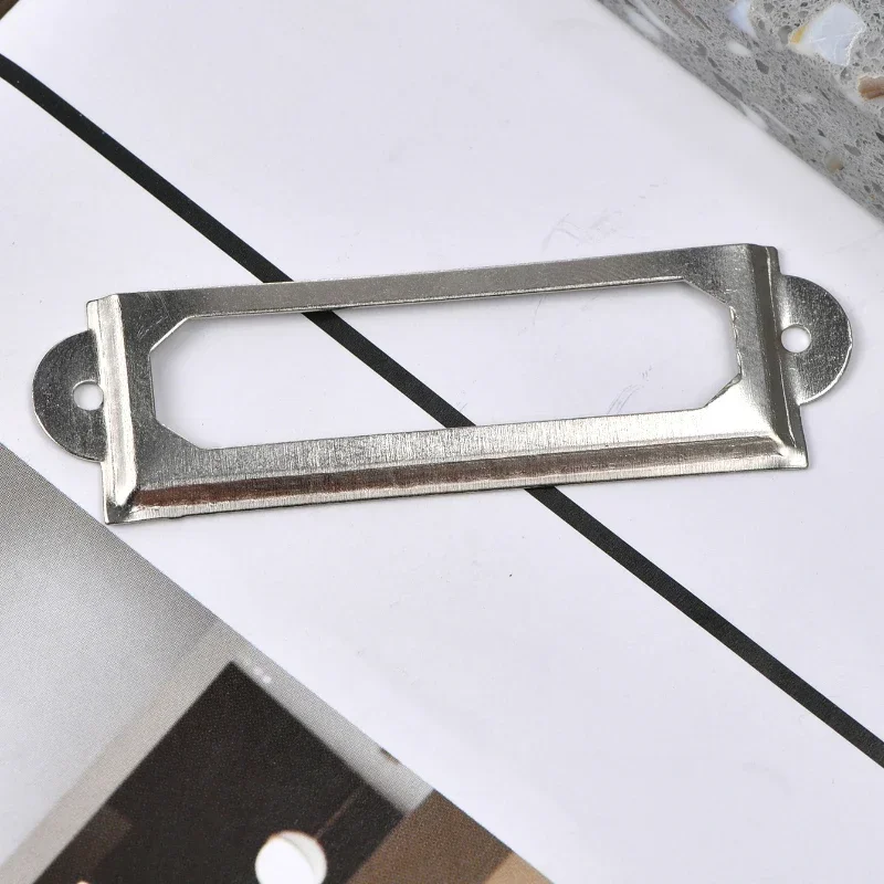 20 buah Bingkai Label Besi Ant - Furniture Hardware Names ulasan dan harga